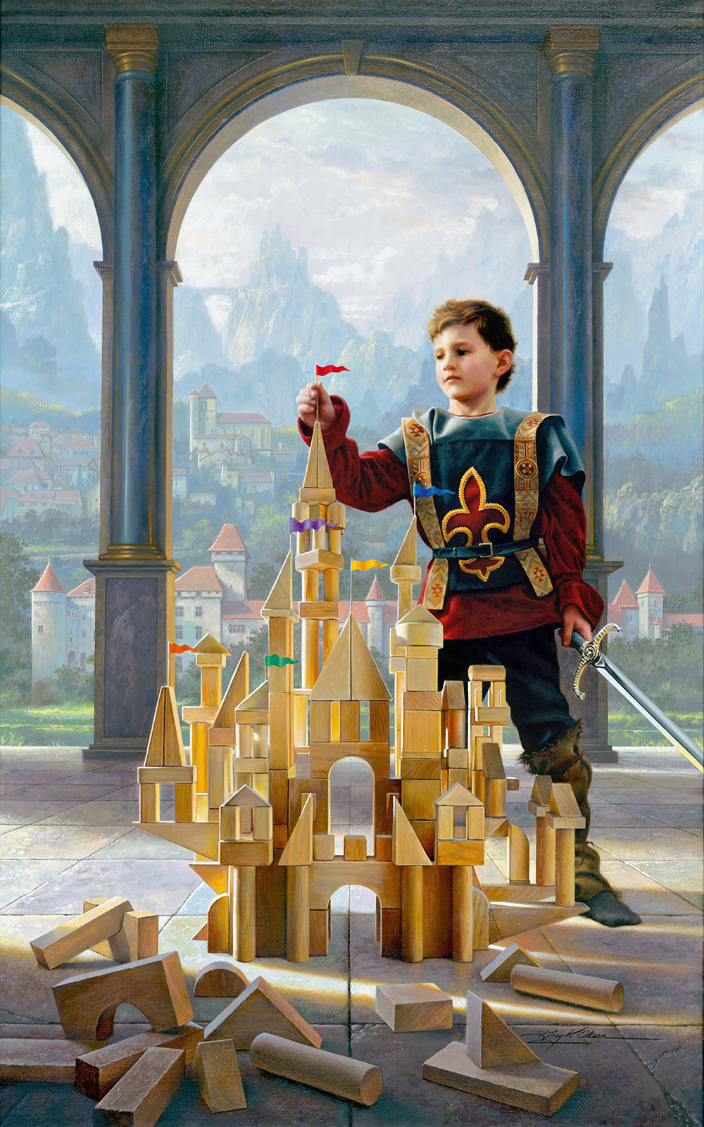 Heir To The Kingdom by Greg Olsen