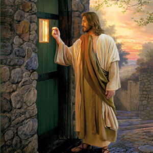 jesus knocking on door