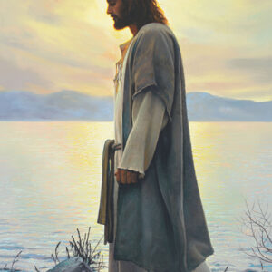 jesus walking by sea of galilee