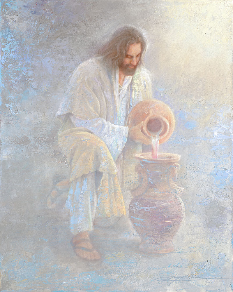 Water to Wine by Greg Olsen