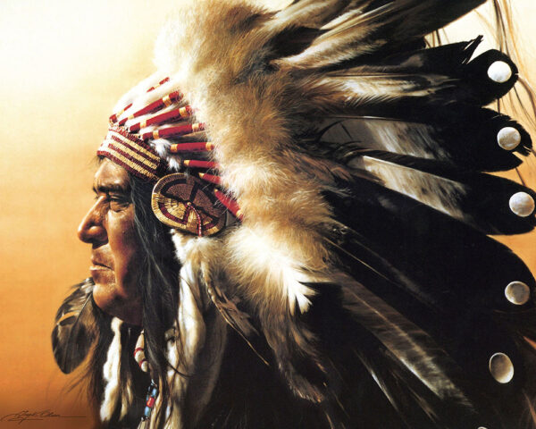 native american chief headress