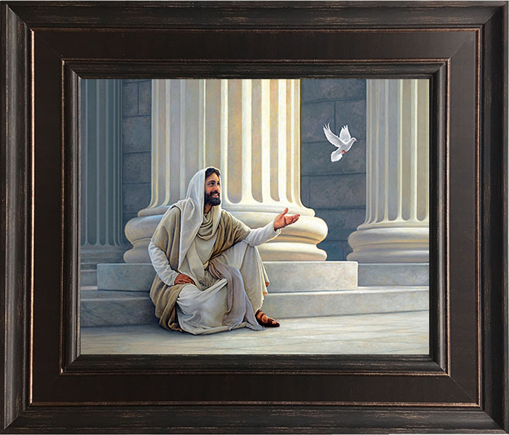 And the Truth Shall Make You Free - 24x28 Framed Art by Greg Olsen