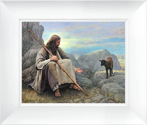Come As You Are - 24×28 Framed Art - White by Greg Olsen