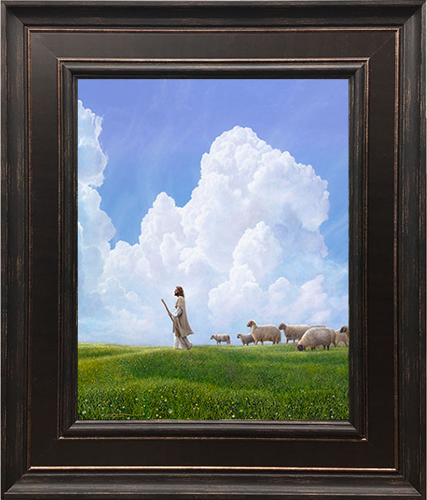 Greener Pastures - 24x28 Framed Art by Greg Olsen
