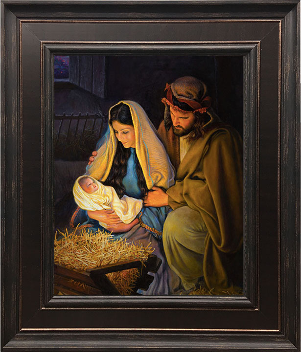 The Holy Family - 24x28 Framed Art by Greg Olsen