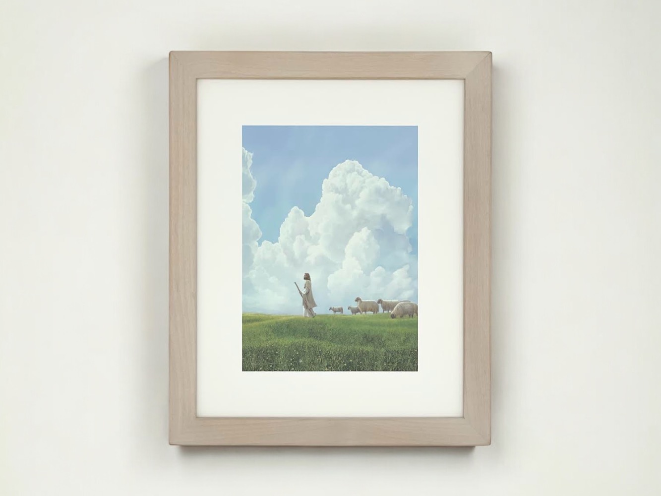 Greener Pastures – 9×11 Natural Wood