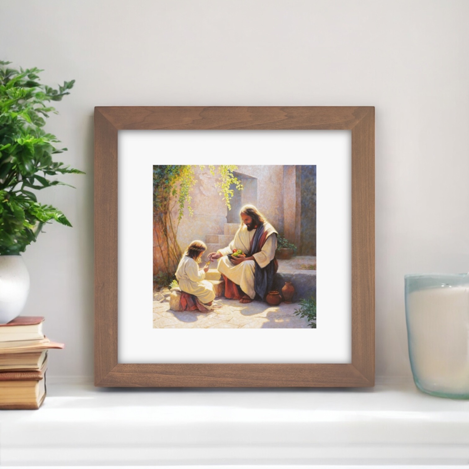 New Beginnings – 10×10 Chestnut Frame