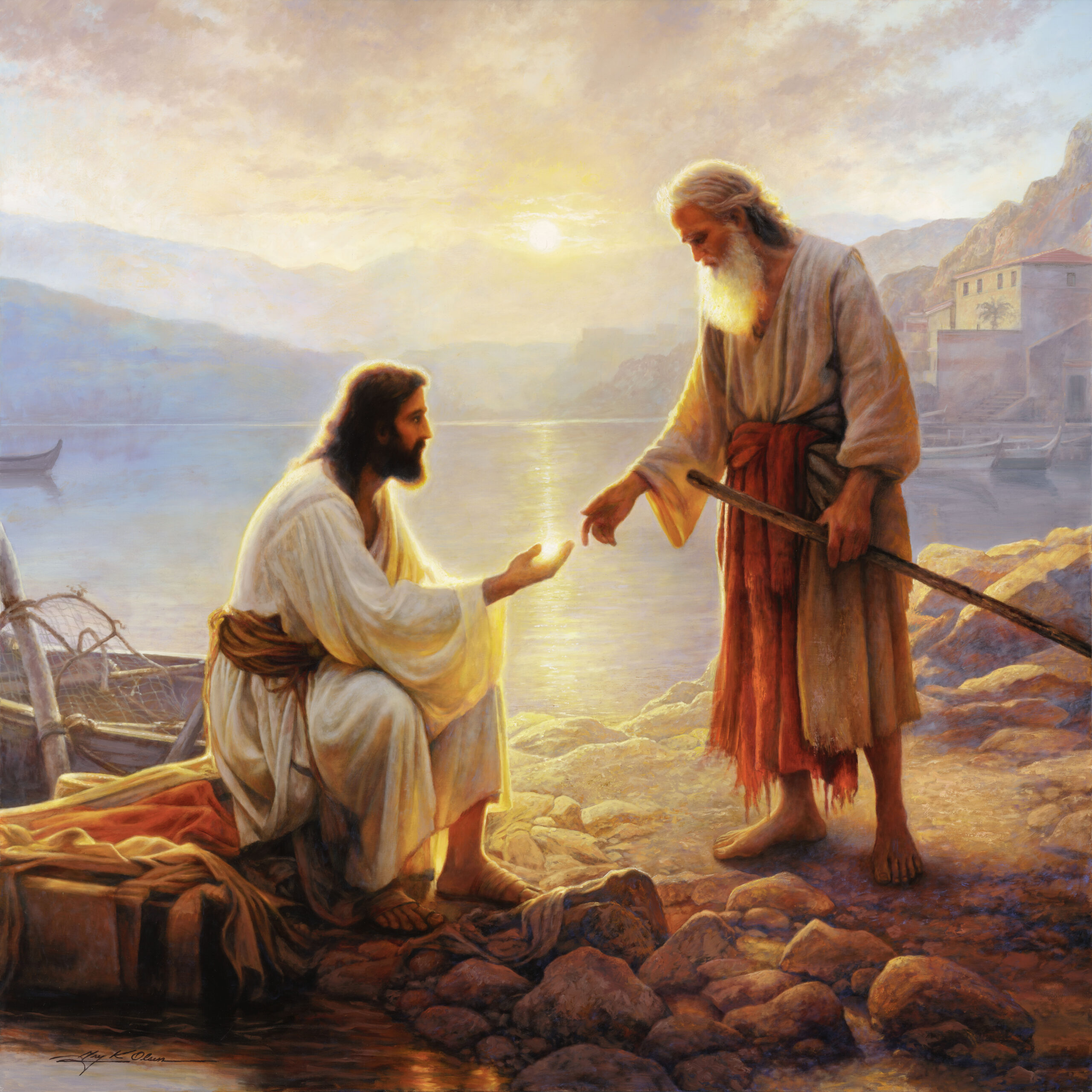 My Peace I Give Unto You by Greg Olsen