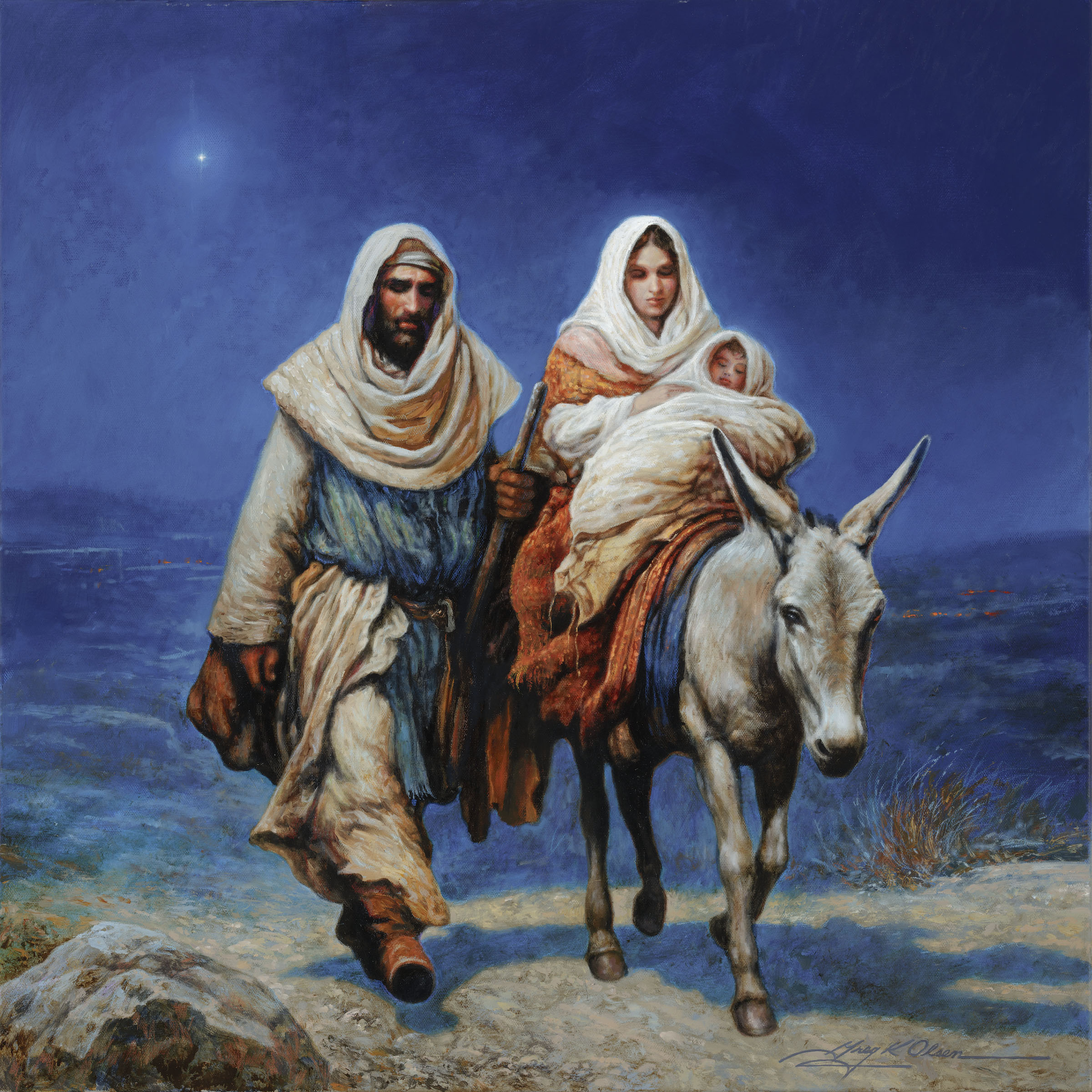 The Star of Bethlehem by Greg Olsen