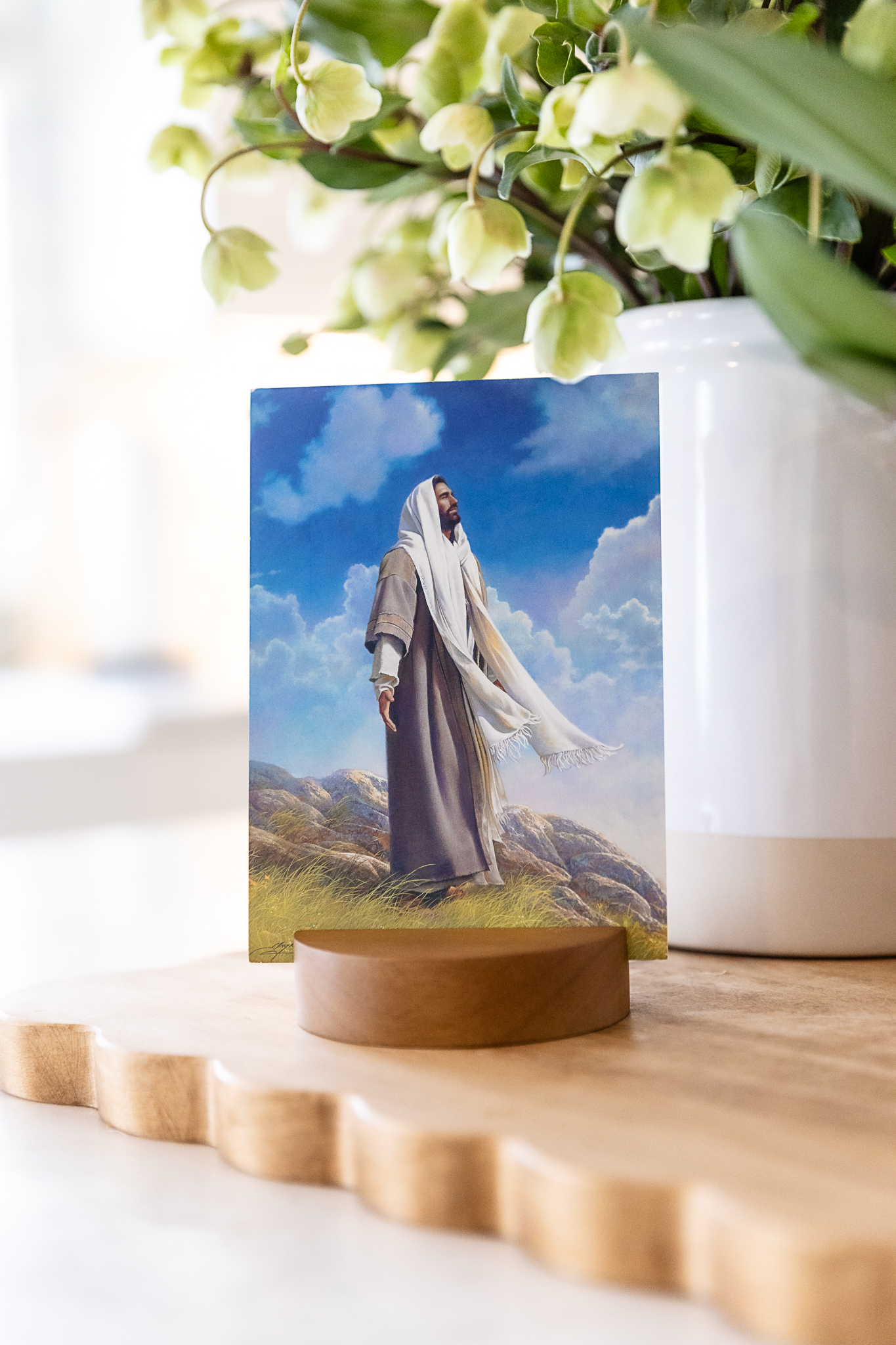 12 Print Set w/ 4″ Round Stand